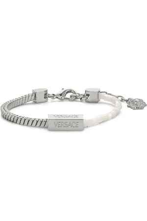 VERSACE Bracciale con ciondolo logo