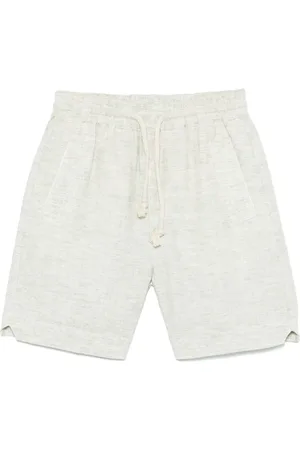 ELEVENTY Shorts con effetto fiammato