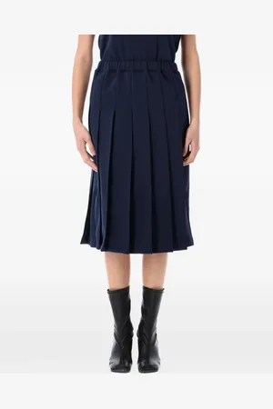 Comme des Garçons Gonna midi plissé
