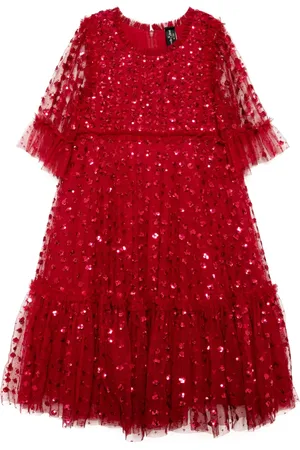 Needle & Thread Abito con paillettes