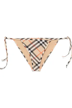 Burberry Slip bikini a quadri