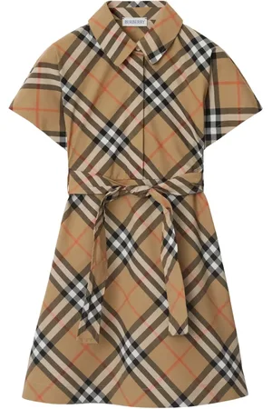 Burberry Abito con motivo Vintage Check