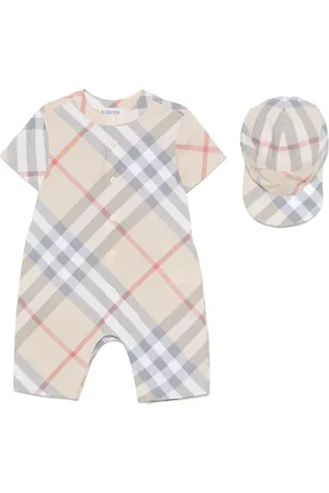 Burberry Set neonato con motivo Vintage Check