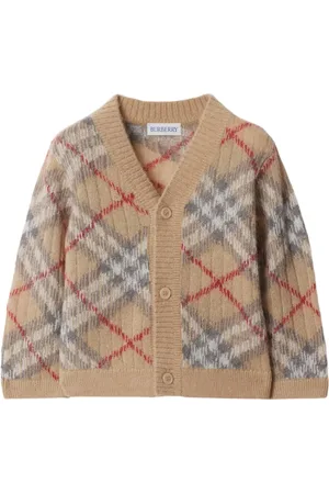 Burberry Cardigan con motivo Vintage Check