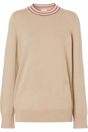 Burberry Maglione con dettaglio a righe