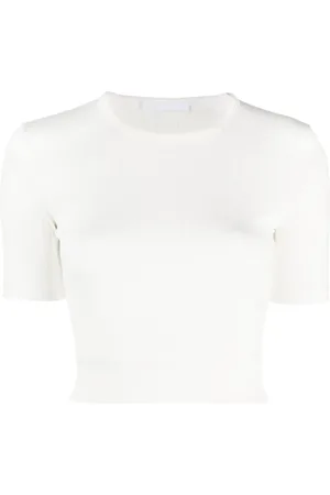 Helmut Lang Top a coste crop