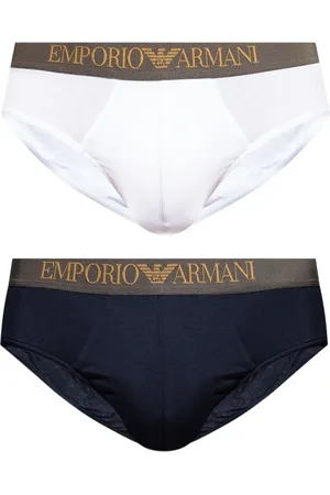 Emporio Armani Set di 2 boxer con banda logo