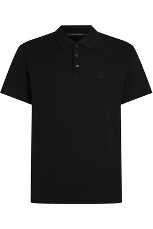Karl Lagerfeld Polo con applicazione Kameo