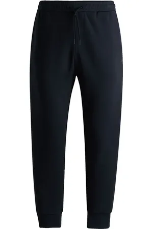 HUGO BOSS Felpa con cappuccio e zip e joggers affusolati