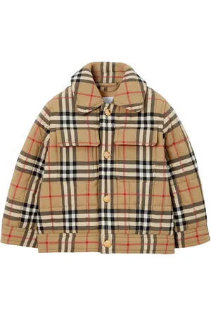 Burberry Giacca trapuntata con motivo Vintage Check