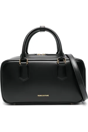 SEMICOUTURE Borsa tote con logo