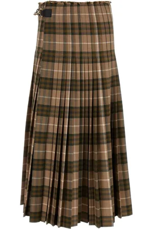 Burberry Gonna lunga a quadri