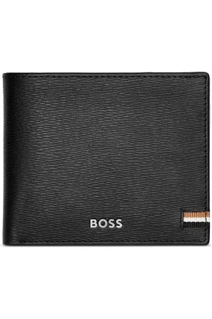 HUGO BOSS Portafoglio in pelle con logo