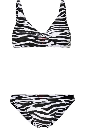 The Attico Set bikini con stampa