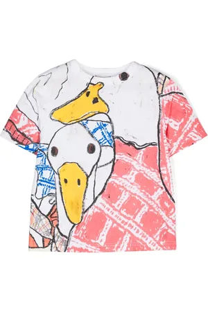 Burberry T-shirt con stampa