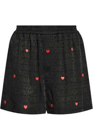 Moschino Shorts con logo jacquard