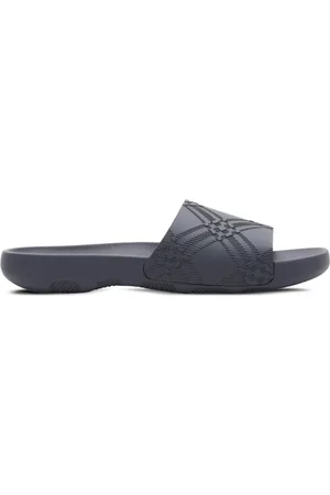 Burberry Sandali slides a quadri