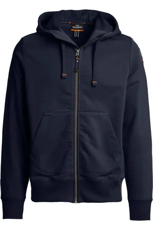 Parajumpers Felpa con logo, zip e cappuccio