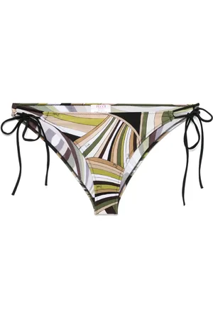 Puccini Slip bikini con stampa marmo