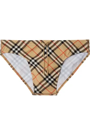 Burberry Costume da bagno a quadri
