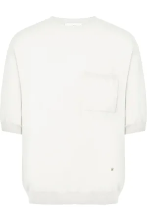 Moschino T-shirt a maglia fine