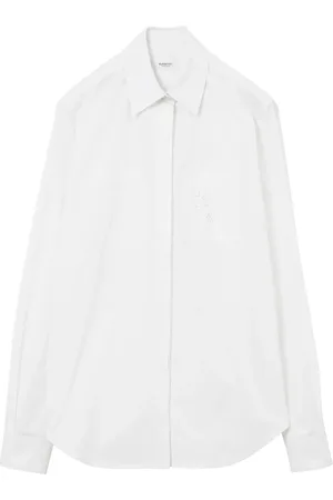 Burberry Camicia EKD in pizzo sangallo