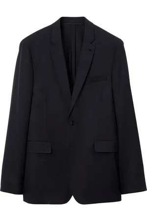 Burberry Blazer monopetto con revers a lancia