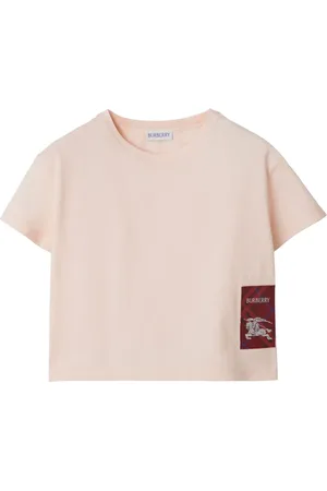 Burberry T-shirt Check Label