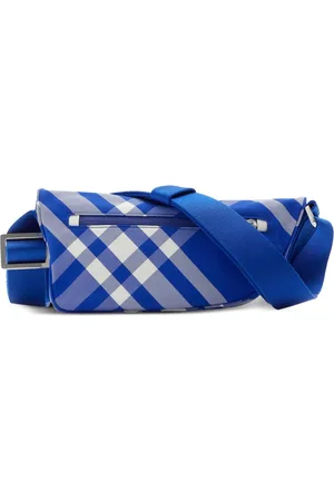 Burberry Borsa messenger Shield a quadri