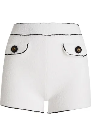 Moschino Shorts con bordo a contrasto