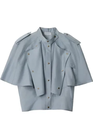 Burberry Top a mantella in seta