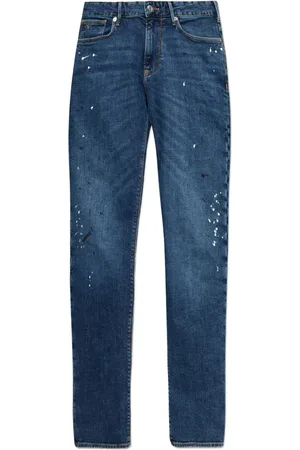 Emporio Armani Jeans con stampa effetto vernice
