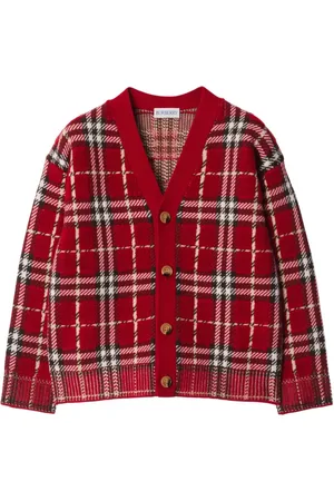Burberry Cardigan a quadri