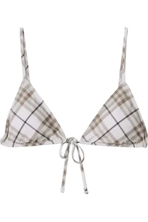 Burberry Top bikini a quadri