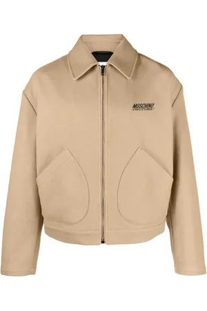 Moschino Giacca-camicia con ricamo
