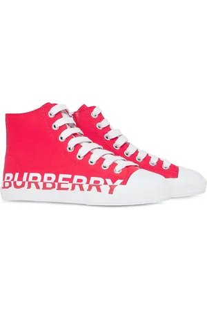 Burberry Sneakers alte con stampa