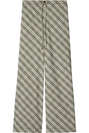 Burberry Pantaloni a quadri