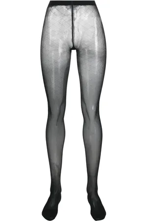 Wolford Collant Liza semi trasparenti