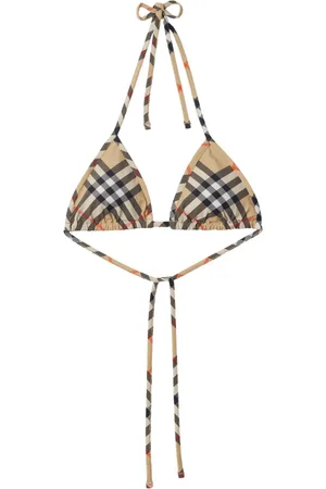 Burberry Top bikini a quadri