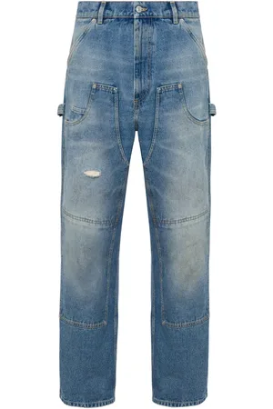 Moschino Jeans con design a inserti
