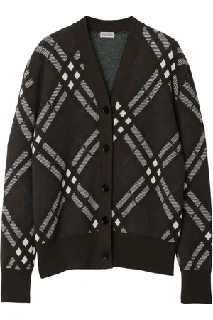 Burberry Cardigan a quadri