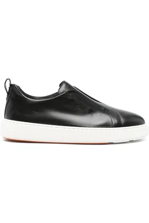santoni Sneakers senza lacci in pelle