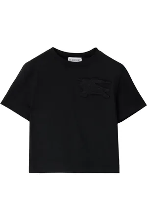 Burberry T-shirt con applicazione EKD