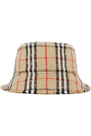 Burberry Cappello Vintage Check boucl??
