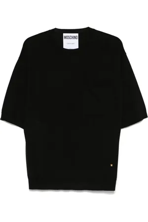 Moschino T-shirt lavorata a maglia
