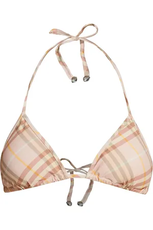 Burberry Top bikini a quadri