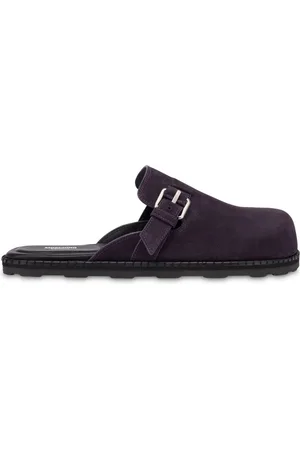 Moschino Mules in pelle scamosciata