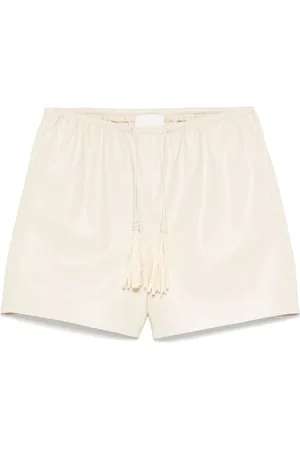 Nanushka Shorts in pelle sintetica