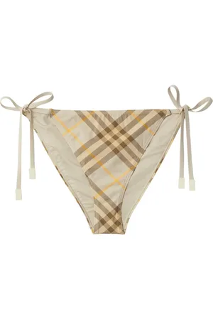 Burberry Slip bikini a quadri