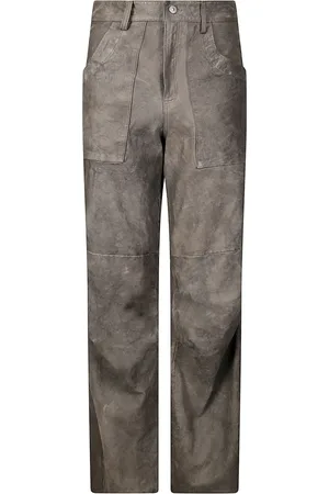 SALVATORE SANTORO Pantaloni in pelle